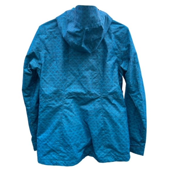 Women's Columbia Softshell Jacket Omni-Tech Hooded Blue Jacket SMALL. - Picture 3 of 13